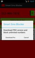 Smart Sms Blocker captura de pantalla 2
