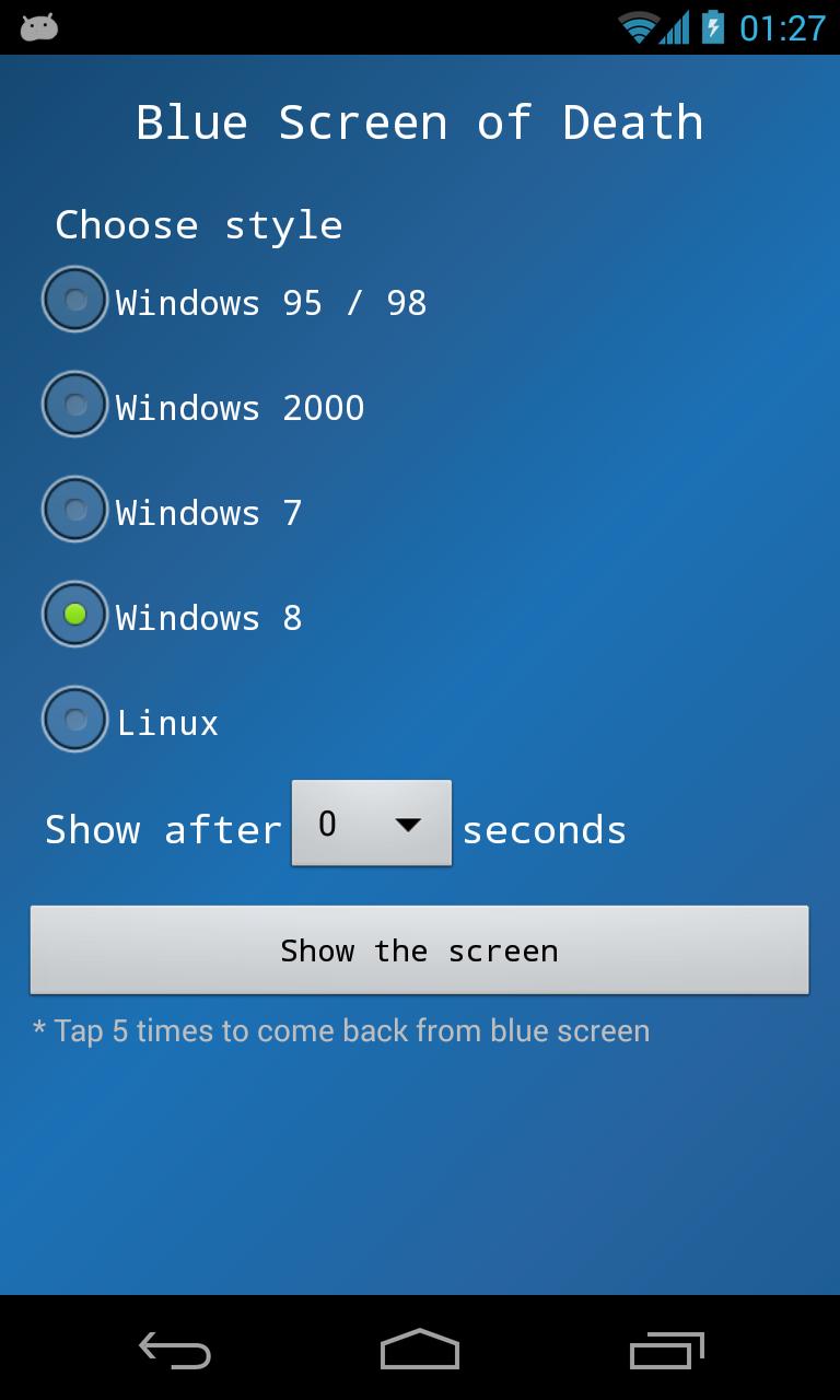 Apk Blue Screen Apk Blue Screen