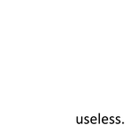 useless. icône