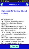 Android Hidden Codes and shotcut screenshot 3