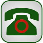 District & country phone code icon