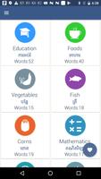 Word book English to Khmer পোস্টার