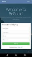 BeSocial - Beawar Social Network Screenshot 1