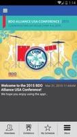 2015 BDO Alliance USA Conferen الملصق