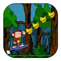 Jungle Monkey Run Adventure capture d'écran 1
