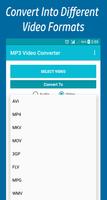 برنامه‌نما MP3 Video Converter عکس از صفحه