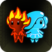 Ice Blue Girl & Fire Red Boy - Christmas 2017
