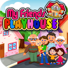 My Pretend House - Kids Family & Dollhouse Games иконка