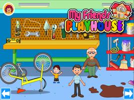 My Pretend House - Kids Family & Dollhouse Games स्क्रीनशॉट 3