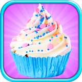 Cupcake Yum! Make & Bake Dessert Maker Games FREE icône