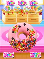 Donut Yum - Make & Bake Donuts Cooking Games FREE plakat