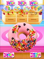 Donut Yum - Make & Bake Donuts Cooking Games FREE Affiche