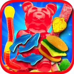 Gummy Candy Maker - Kids Gummy Worms & Candy FREE APK Herunterladen