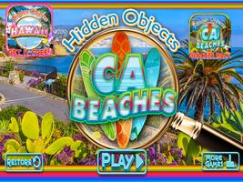 Hidden Object California Beach Affiche