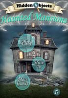 Hidden Objects Haunted Houses FREE Affiche