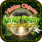 Hidden Objects Night Forest icono