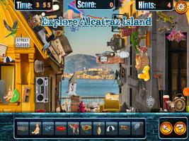 Hidden Objects: Alcatraz Escape Games FREE скриншот 2