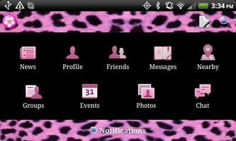 Cheetah Theme for Facebook 截图 2