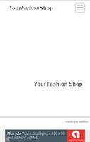 Your Fashion Shop Cartaz