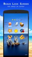 Beach Lock Screen الملصق
