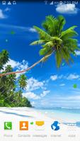 Palm Tree Beach Live Wallpaper ภาพหน้าจอ 2