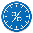 آیکون‌ Percentage Clock