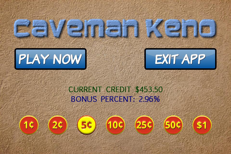 Caveman Keno captura de pantalla 3