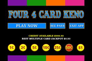 Four 4 Card Keno - FREE screenshot 2