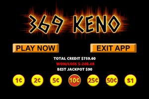 369 Vegas Style Keno Fun capture d'écran 3