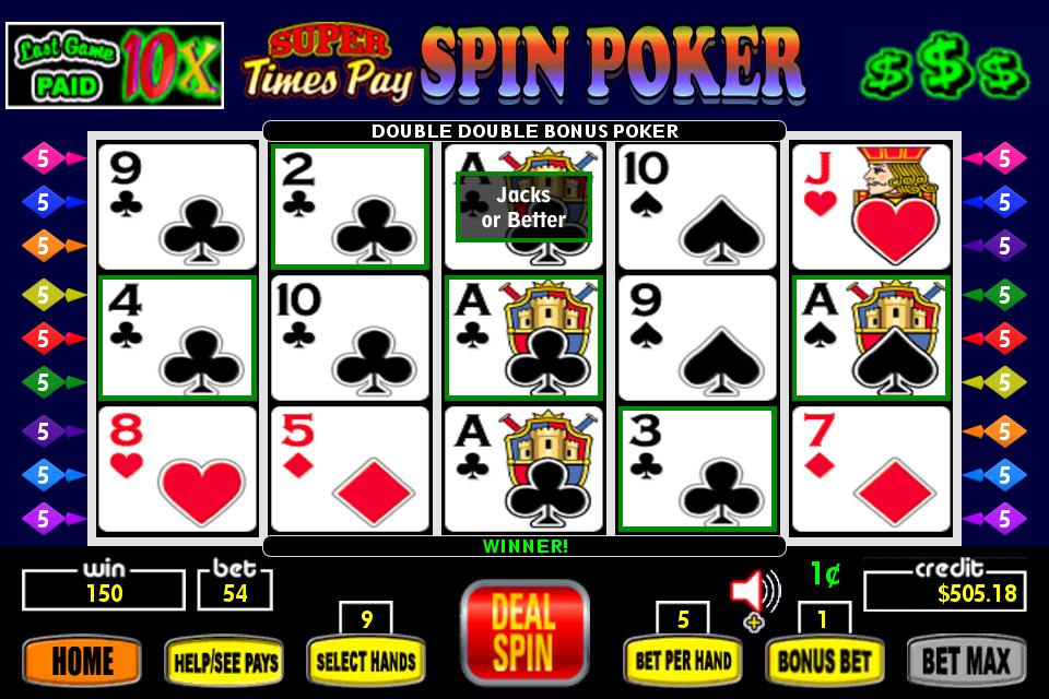 Spin Poker Free Online Spin Poker Free Online