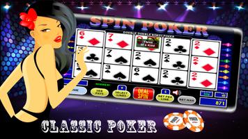 Spin Poker - Video Poker Slots Plakat