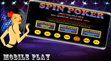 Spin Poker - Video Poker Slots syot layar 2