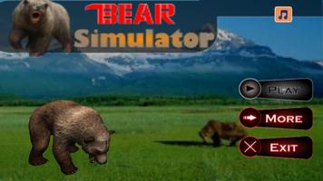Bear Simulator Jungle Attack Affiche