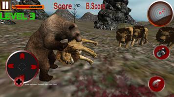 Bear Simulator Jungle Attack screenshot 2