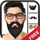 hair and beard salon for men آئیکن