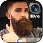 Beard Swap Photo Camera Live-icoon