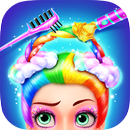 Rainbow Hair Salon - Dress Up aplikacja