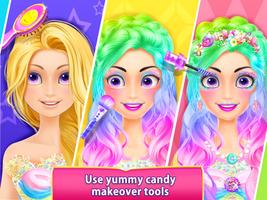 Long Hair Princess Candy Salon capture d'écran 2