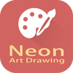 Neon Art Drawing