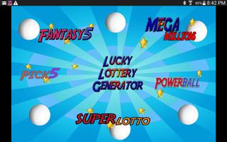 Lucky Lotto Generator poster