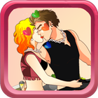 Racer beso icono
