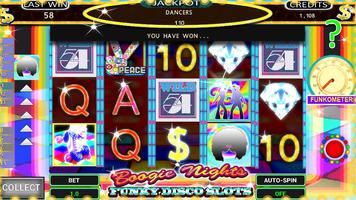 Night Fever Funky Disco Slots الملصق