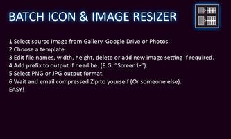 Free Photo, Image & Icon Batch Resize Tool capture d'écran 1