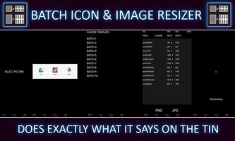 Free Photo, Image & Icon Batch Resize Tool capture d'écran 2