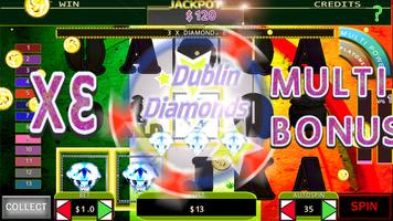 Dublin Diamonds Irish Slots Affiche