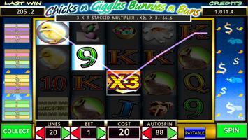 Chicks n Giggles Easter Slots скриншот 1