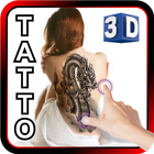 3D Tattoo For My Photo icône