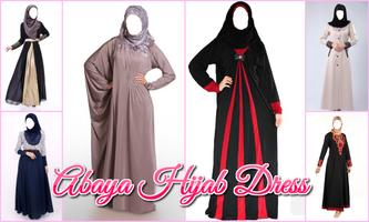 Beautiful Hijab Abaya Dress Photo Frames capture d'écran 1