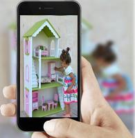 Beautiful Doll House Design poster