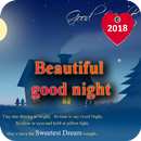 Beautiful good night phrases images and photos APK